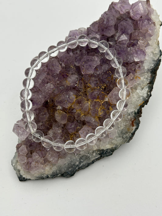 Edelsteinarmband Bergkristall