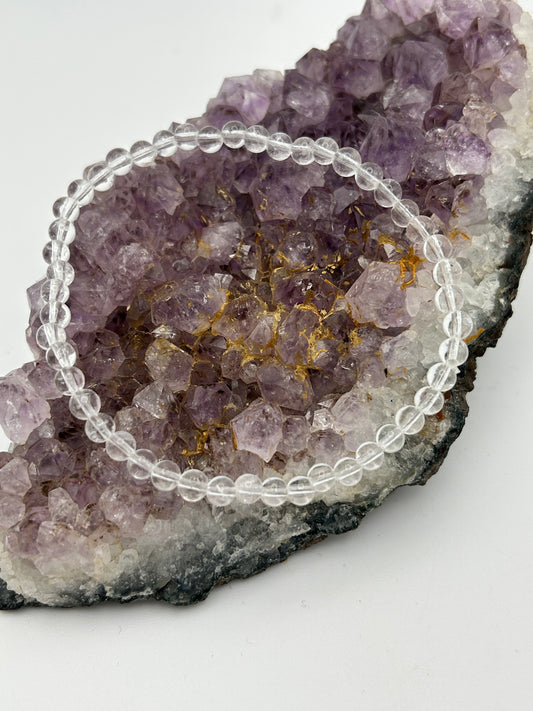 Edelsteinarmband Bergkristall