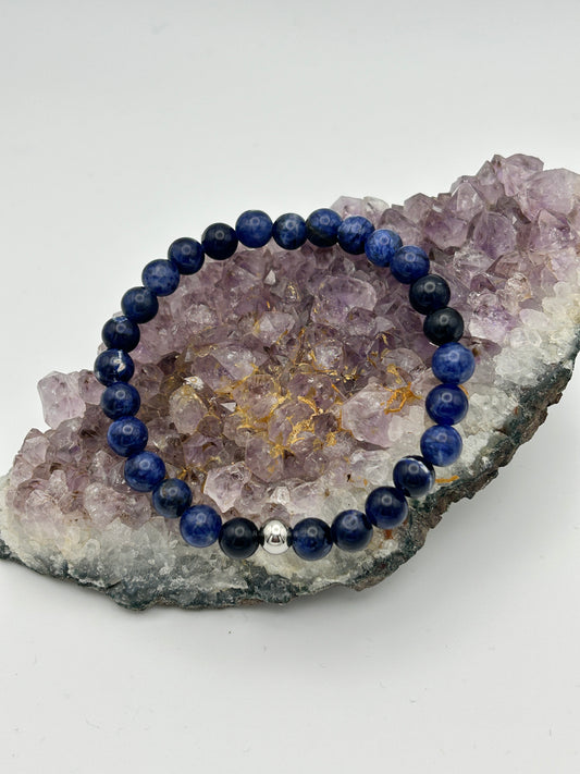 Edelsteinarmband Sodalith