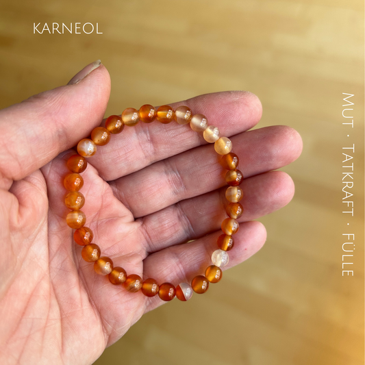 Edelsteinarmband Karneol