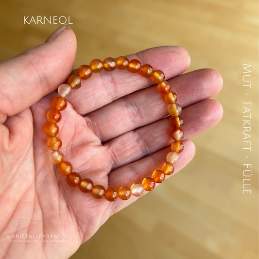 Edelsteinarmband Karneol