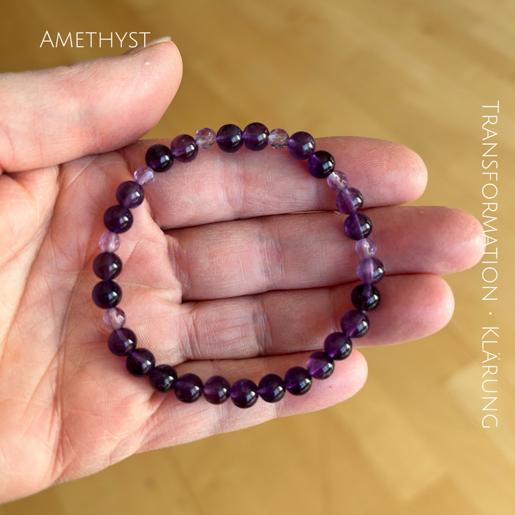 Edelsteinarmband Amethyst