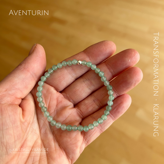 Edelsteinarmband Aventurin