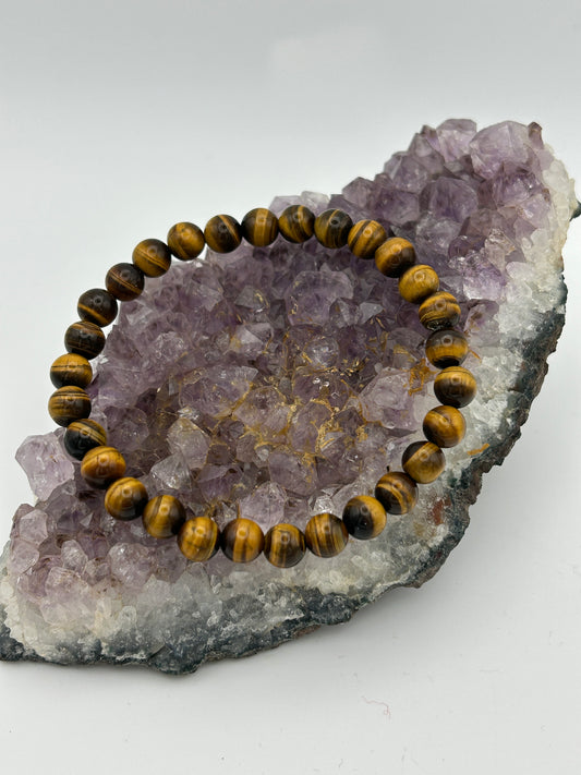 Edelsteinarmband Tigerauge