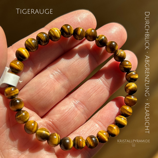 Edelsteinarmband Tigerauge